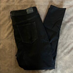 American Eagle black high rise jegging